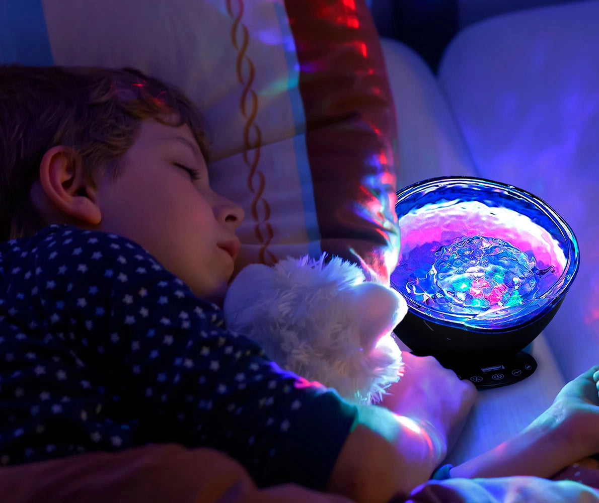 Bright Autism - With Calming Sensory Sea Lamp, your child can relax, recharge, and regulate their senses