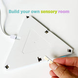 Tap-Tap Sensory Triangular Lights - Touch and Visual Stimulation