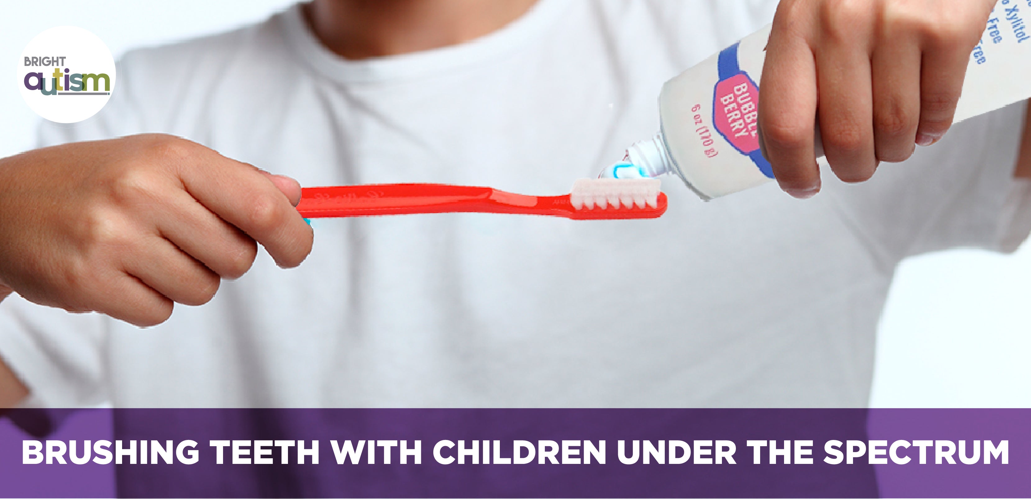 Brushing Teeth with children under the spectrum