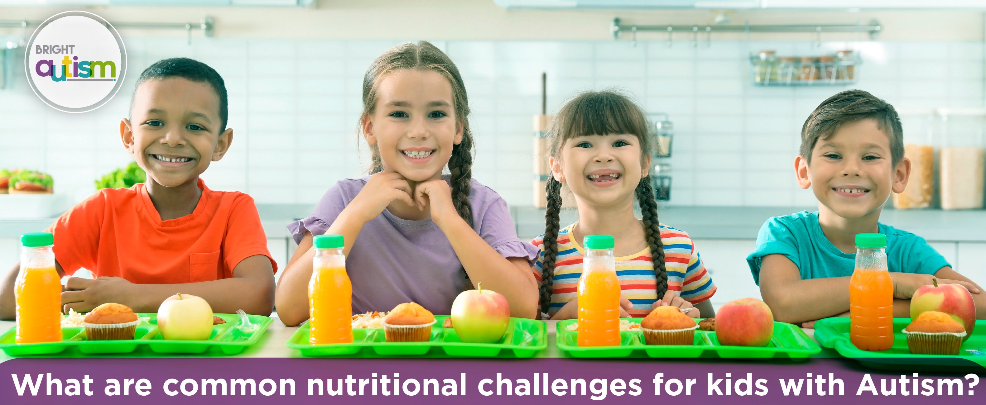 What are common nutritional challenges for kids with Autism?