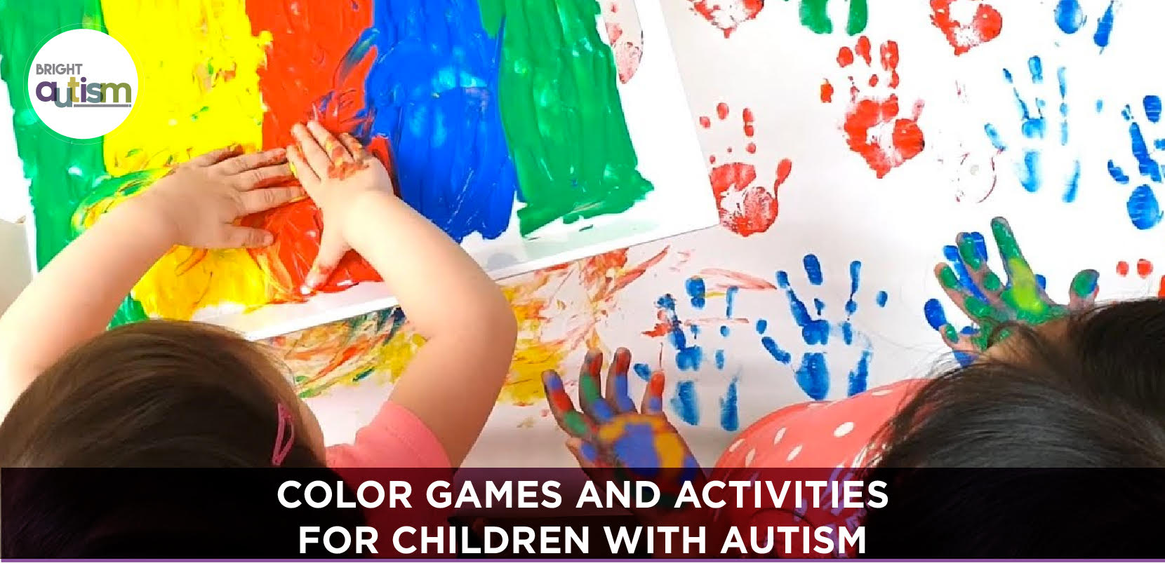 Color games and activities for children with autism  