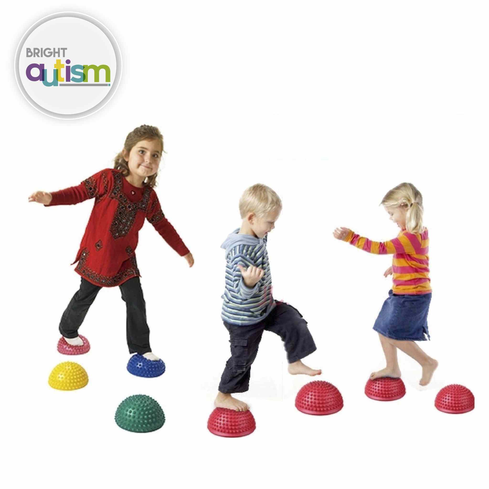 Semi-Spherical Training Balance Balls