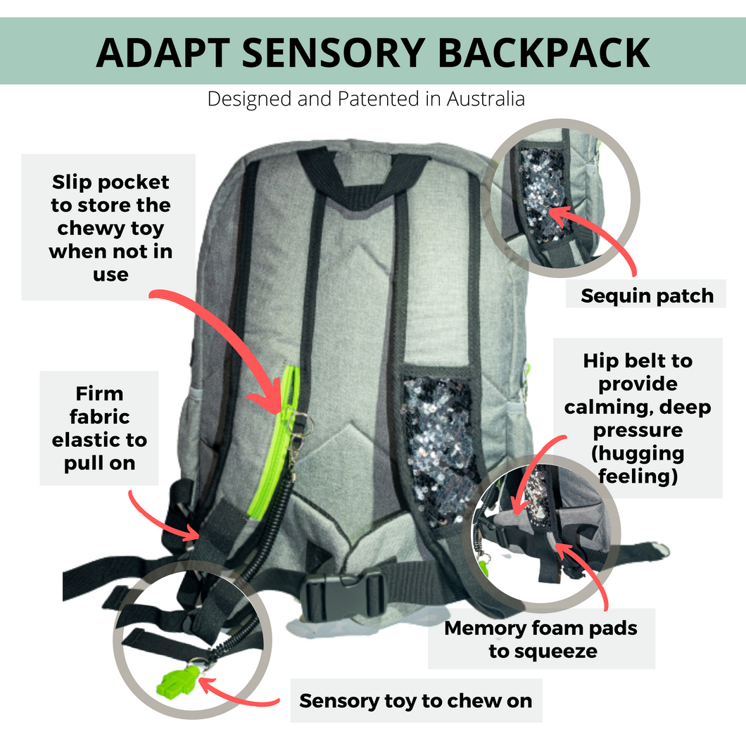 Adapt Sensory Backpack for children