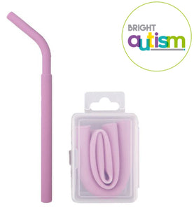 Silicone Biting Straw For Autism Portable Version