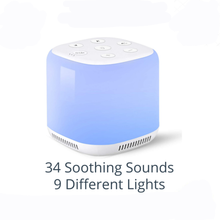 Load image into Gallery viewer, White Noise Machine - Light Sound Therapy for children
